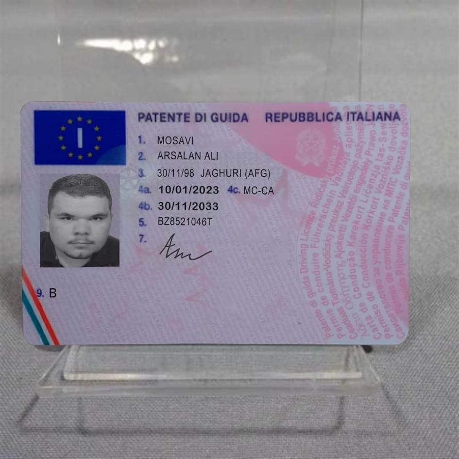 Patente di guida italiana